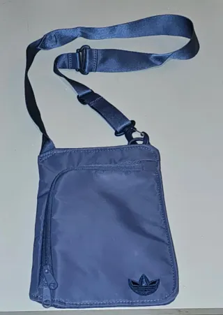 Bandolera Adidas Azul Grisáceo
