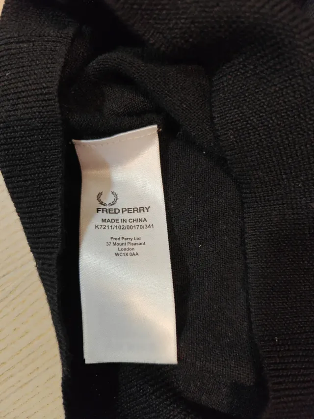 Jersey Lana Fred Perry - Talla S