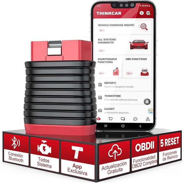 Herramienta Diagnóstico OBDII SIN ESTRENAR