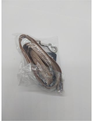 Nobby Correa de Agarre Suave, Color Beige/Chocolat