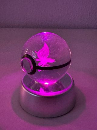 Bola 3D Pokemon Celebi con luces led