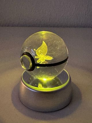 Bola 3D Pokemon Celebi con luces led