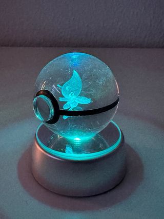 Bola 3D Pokemon Celebi con luces led