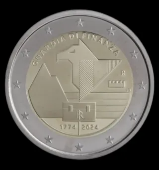 2 Euro Commemorativo Guardia di Finanza