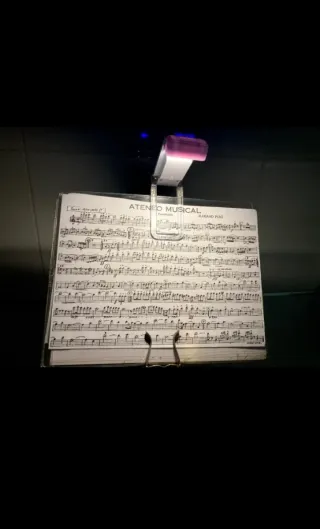 Linterna LED Pinza para Atril