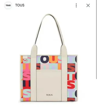 Bolso Tous Beige Multicolor