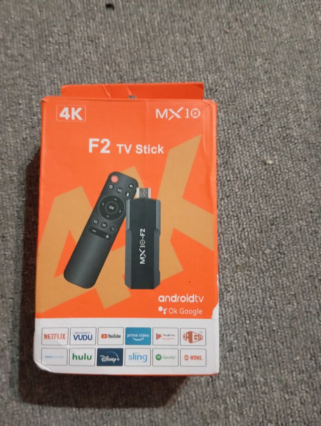 MX10 F2 TV Stick 4K Android TV