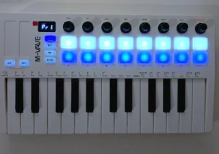 M-VAVE SMK-25, USB MIDI Teclado Controlador