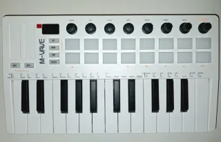 M-VAVE SMK-25, USB MIDI Teclado Controlador
