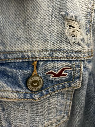 Chaqueta Vaquera Hollister Mujer Talla L