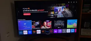 Televisión LG Smart 55 con mando