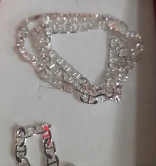 Cadena Plata 925 Eslabones nueva