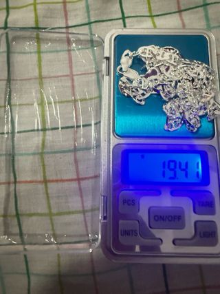 Cadena Plata 925 Eslabones nueva