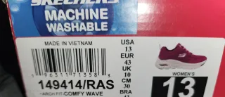 Zapatillas Skechers Mujer Rosa/Morado