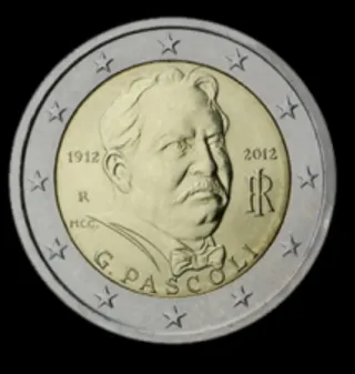 2 Euro Commemorativo Pascoli 1912-2012