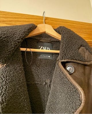 Cazadora doble faz borreguillo marrón