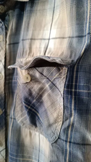 Camisa acolchada cuadros El Corte Inglés Talla XL