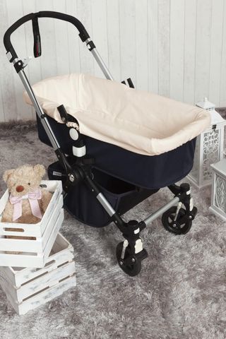 Babyline FUCAGRIS - Funda Capazo Hipoalergénica Y