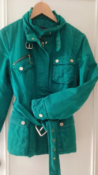Chaqueta Purificación García Verde Talla M