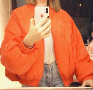 Bomber Zara Naranja