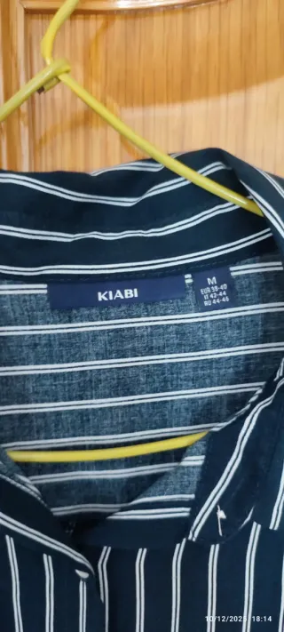 Camisa Rayas Diplomáticas Azul y Blanca