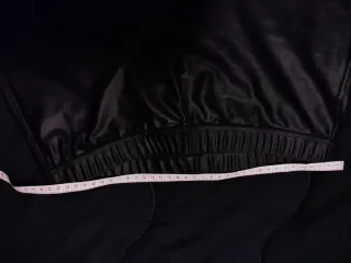 Mallas góticas imitación cuero con estrella talla