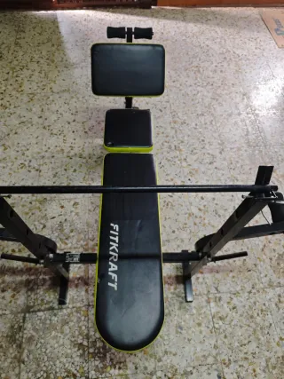 Banco de pesas FITKRAFT