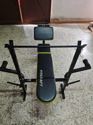 Banco de pesas FITKRAFT