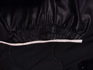 Mallas imitación cuero rasgadas con forro