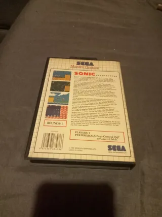 Sonic The Hedgehog Sega Master System