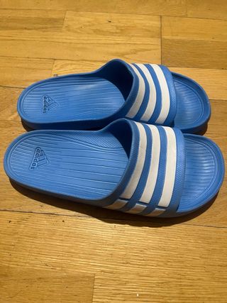 Chanclas Adidas Azules T8 (41-42)