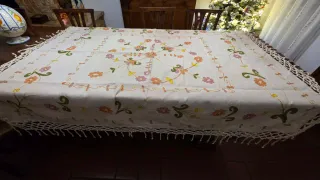 Tovaglia dipinta a mano