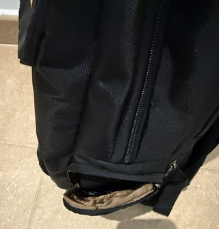 Mochila American Tourister Expandible Negra