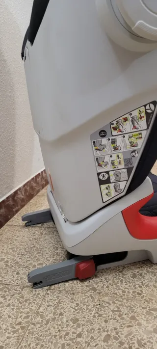 Silla de coche Romer KID FIX XP SICT Isofix Black