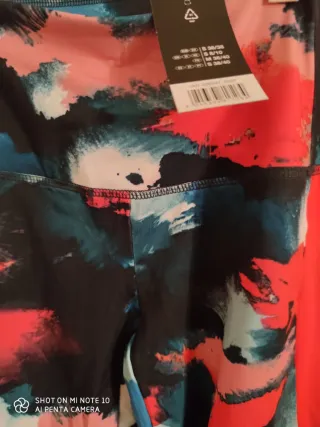 Pantalón técnico mujer talla S multicolor