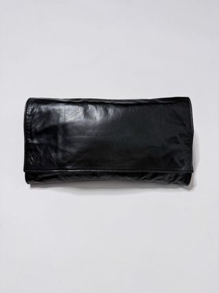 Pochette Gucci in pelle nera