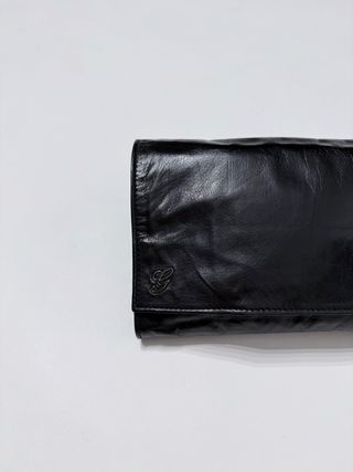 Pochette Gucci in pelle nera