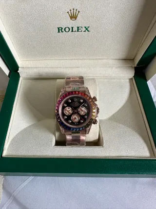 Reloj Oro Multicolor