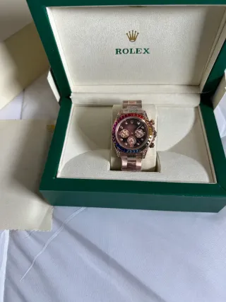 Reloj Oro Multicolor