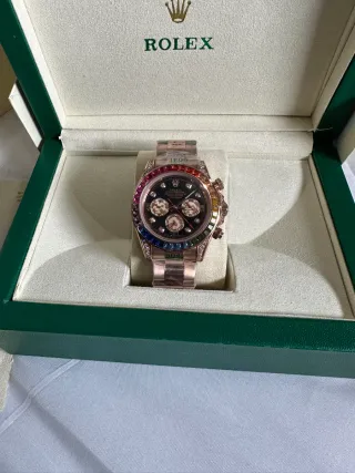 Reloj Oro Multicolor