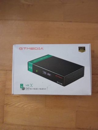 Descodificador Satélite GT MEDIA V8X