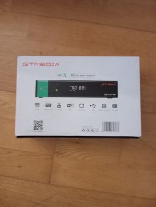 Descodificador Satélite GT MEDIA V8X