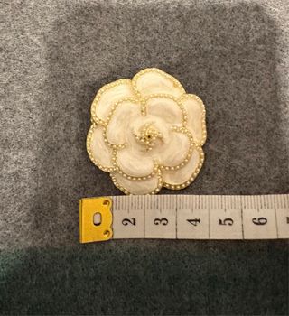 Broche Flor Vintage Perlas y Oro