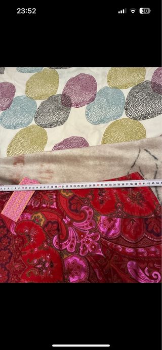 Falda estampada talla 46