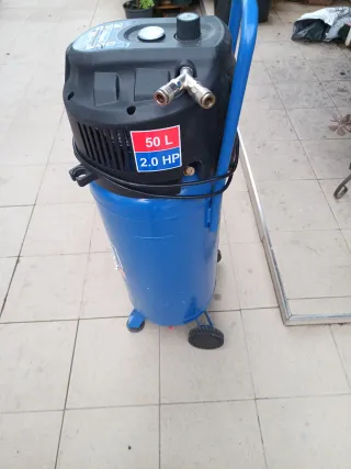 Compressor 50 LT Vertical Scheppach