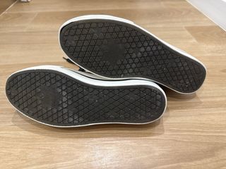 Zapatillas de plataforma negras de imitación cuero