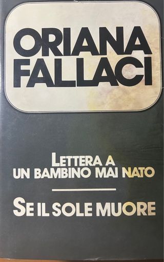 Lettera a un bambino mai nato