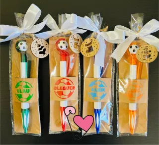 bolígrafos fútbol personalizados