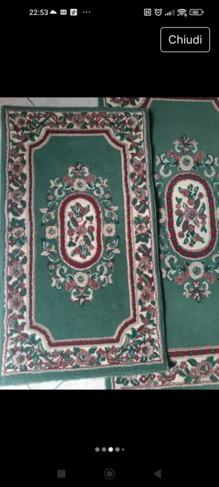 Tris Tappeti Camera da Letto