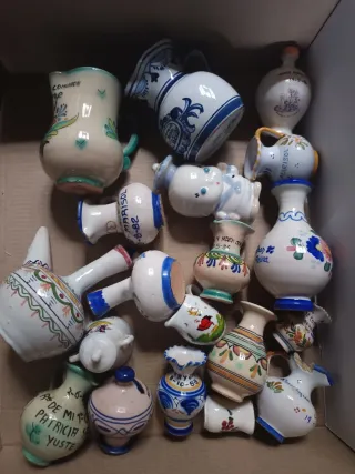 Lote Cerámica Figuritas Varias